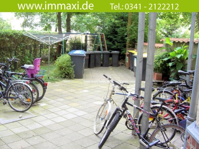 Innenhof Etagenwohnung Leipzig