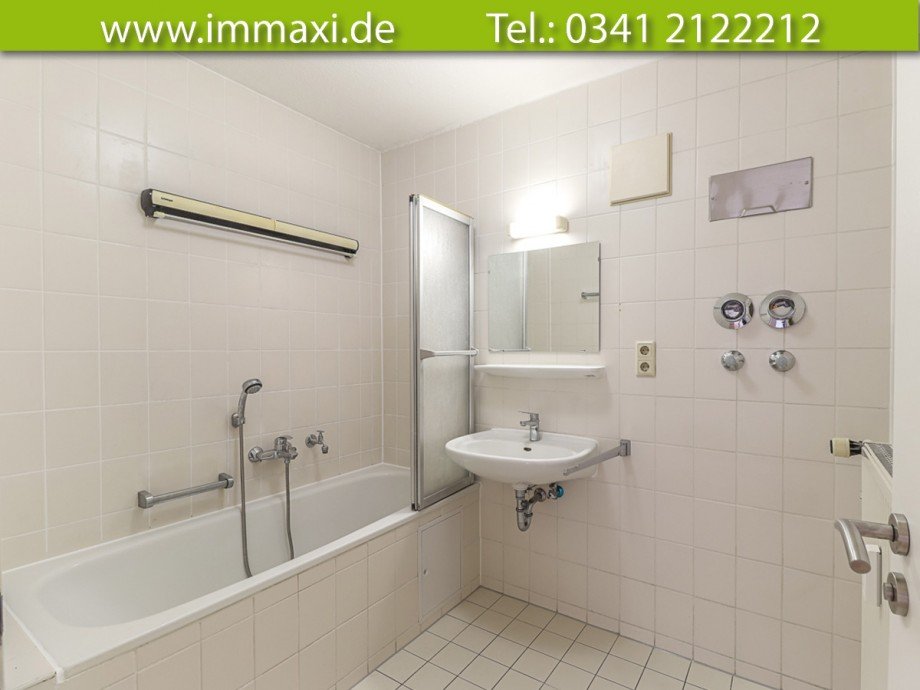 Badezimmer Dachgeschosswohnung Leipzig