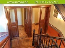 Treppenhaus2- WALDSTRASSENVIERTEL + 5 RAUM DACHGESCHOSS MAISONETTE + HOCHWERTIG