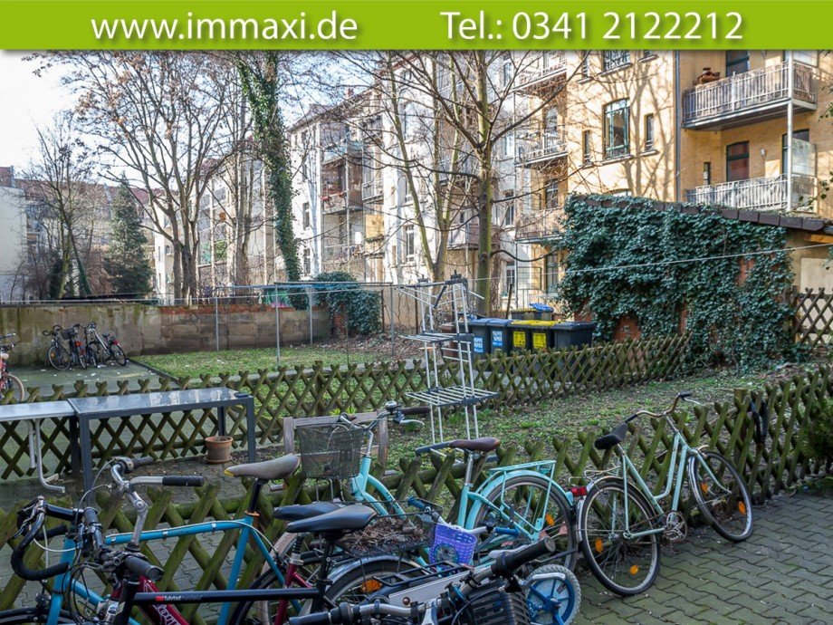 Innenhof Etagenwohnung Leipzig