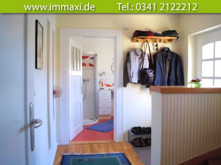 Flurblick_G�stebad Reihenhaus Kitzscher