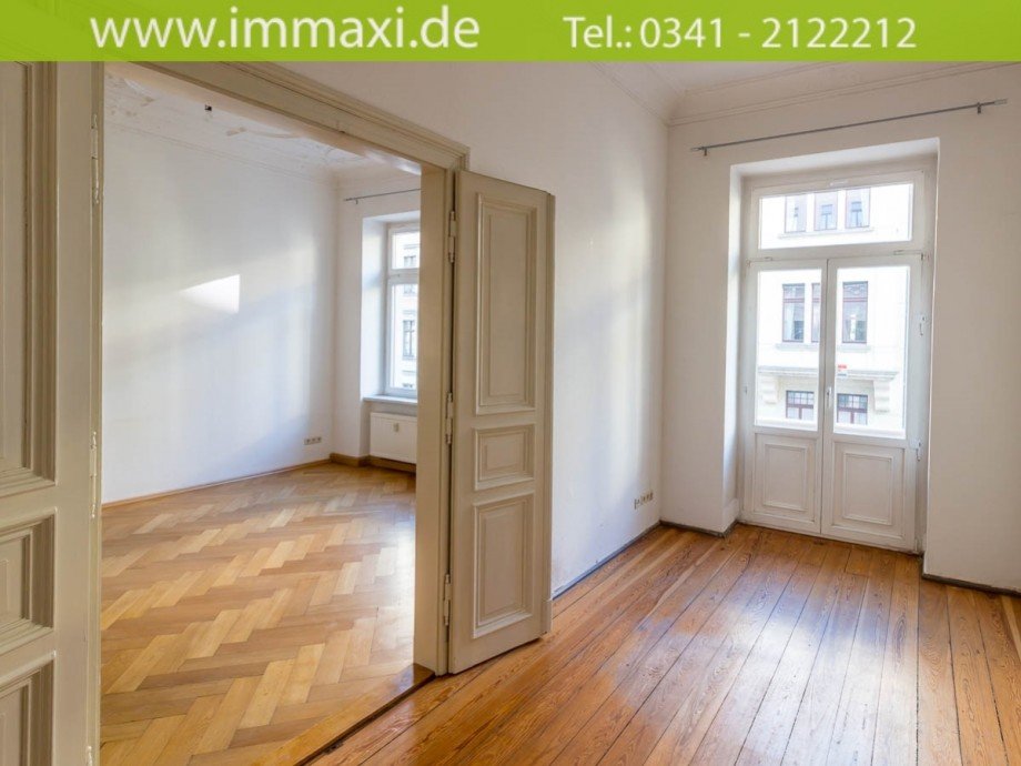 Arbeitszimmer Etagenwohnung Leipzig