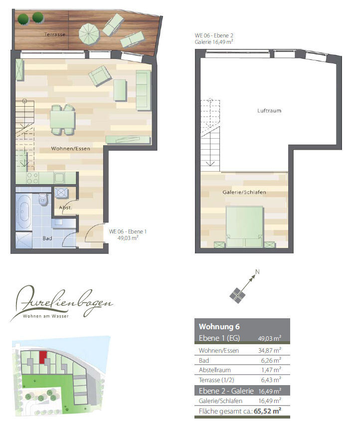 Grundriss Etagenwohnung Leipzig