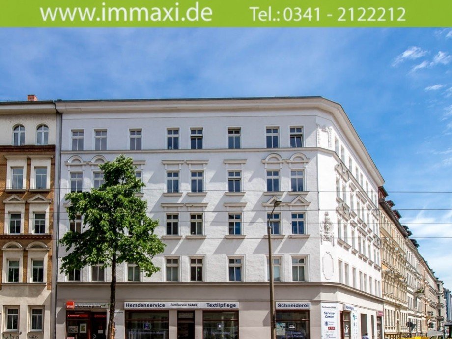 Hausansicht vorn (4) Dachgeschosswohnung Leipzig