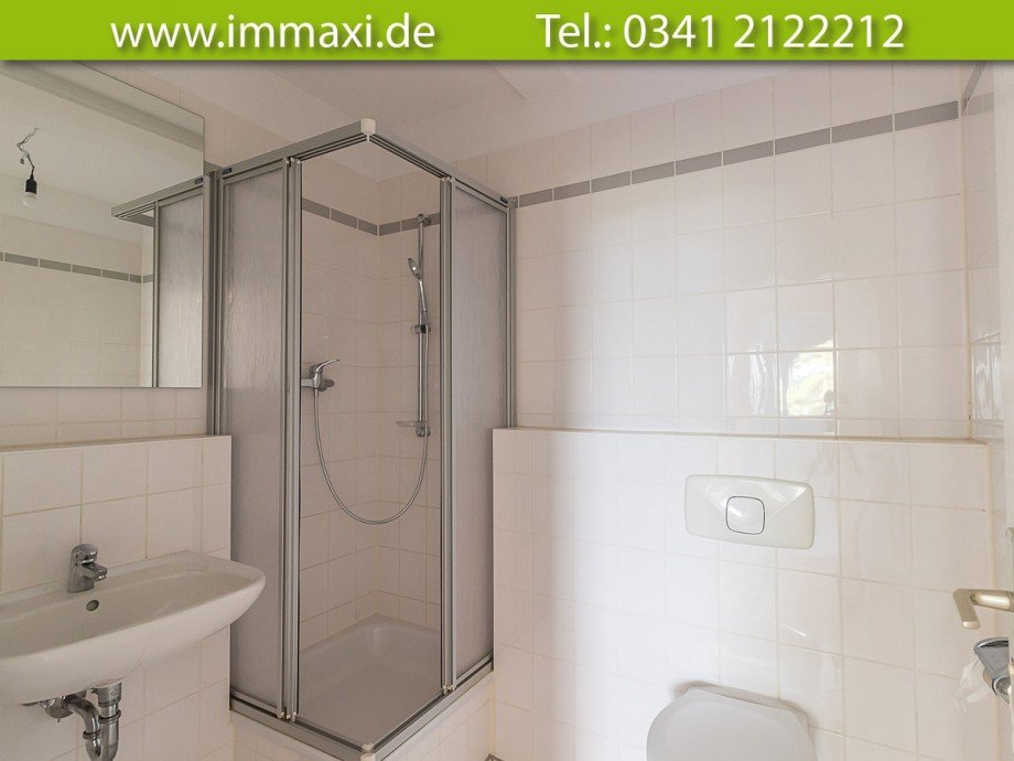 Bad-mit-Dusche-2-Raum-Wohnung-im-1-Obergeschoss-am-Kr�henfeld-8 - Kopie Erdgeschosswohnung Markkleeberg