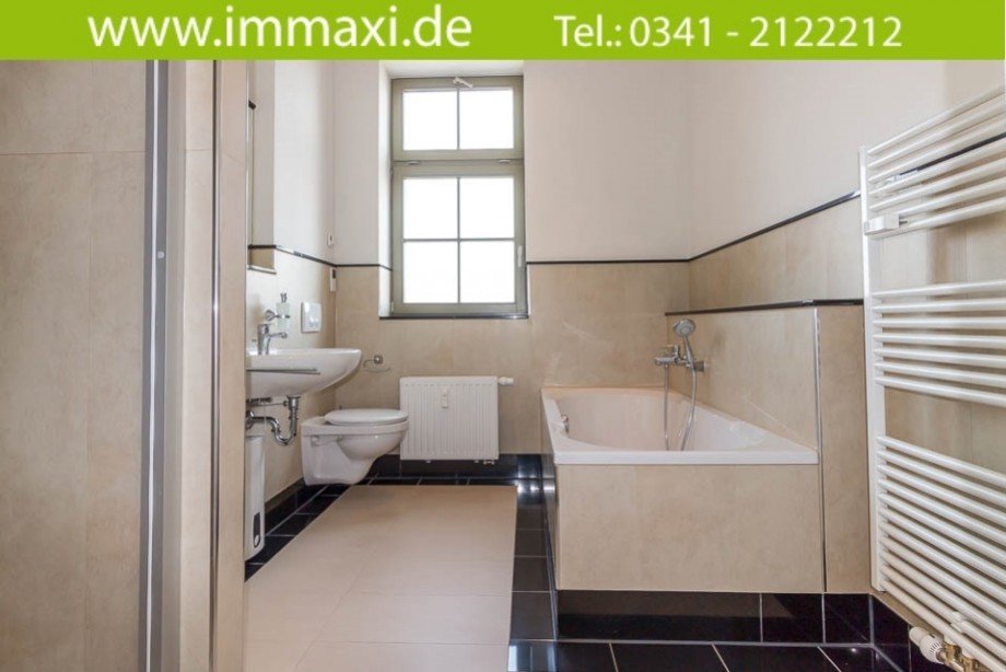Badezimmer (2) Dachgeschosswohnung Leipzig