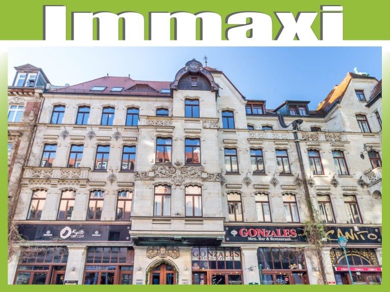Gottschedstra�e Leipzig - Zentrum-Nordwest Etagenwohnung LEIPZIG ZENTRUM + 4 RAUM WOHNUNG + 3 BALKONE + BESTLAGE