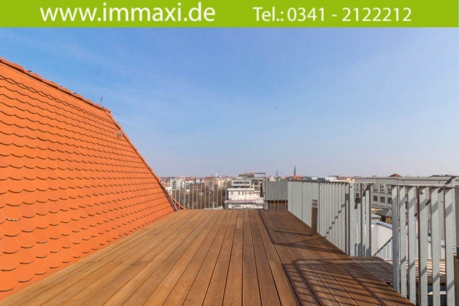 Dachterrasse (2) Dachgeschosswohnung Leipzig