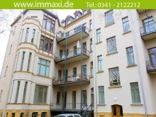 Hausansicht ZENTRUM WEST + 4 RAUM WOHNUNG + EIGENER GARTEN + PARKETT + STUCK + GARAGE
