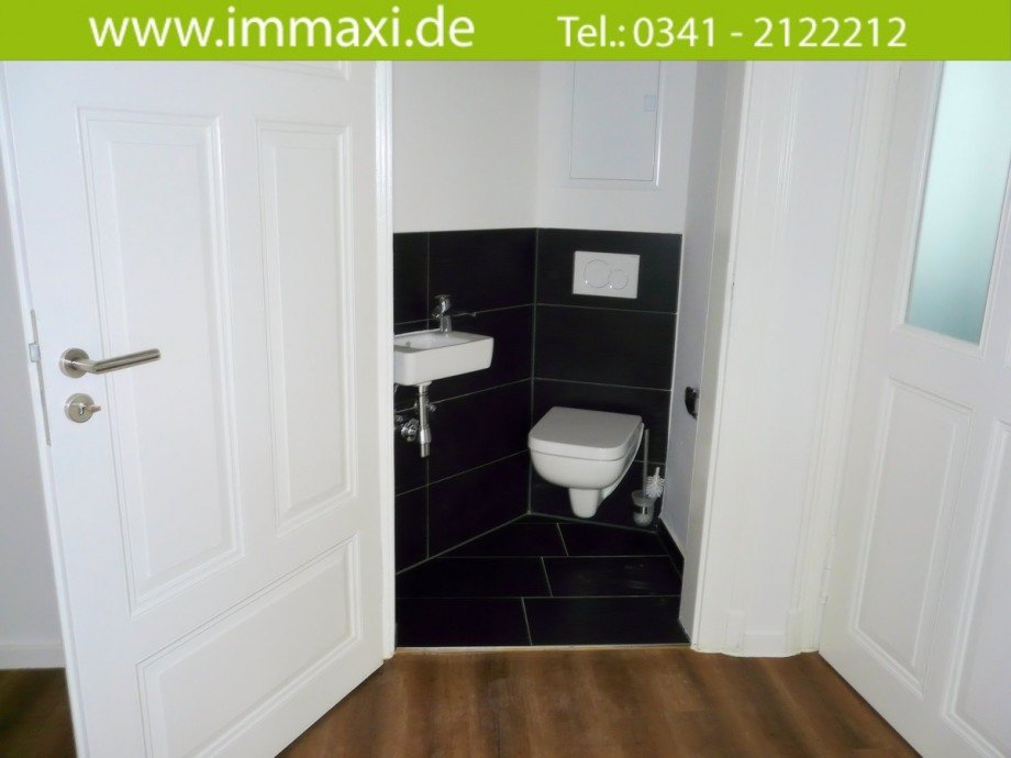 G�ste WC Etagenwohnung Leipzig