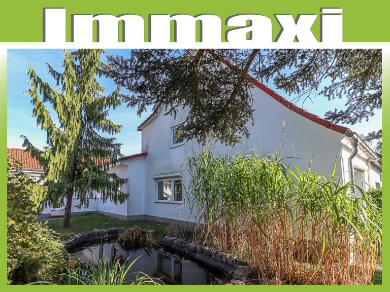 Hausansicht - Doppelhaush�lfte zum Kauf in Leipzig-Meusdorf Leipzig / Meusdorf Doppelhaush�lfte LEIPZIG-MEUSDORF + EINFAMILIENHAUS MIT WINTERGARTEN + 820 m� GRUNDST�CK + GARAGE + SOFORT FREI
