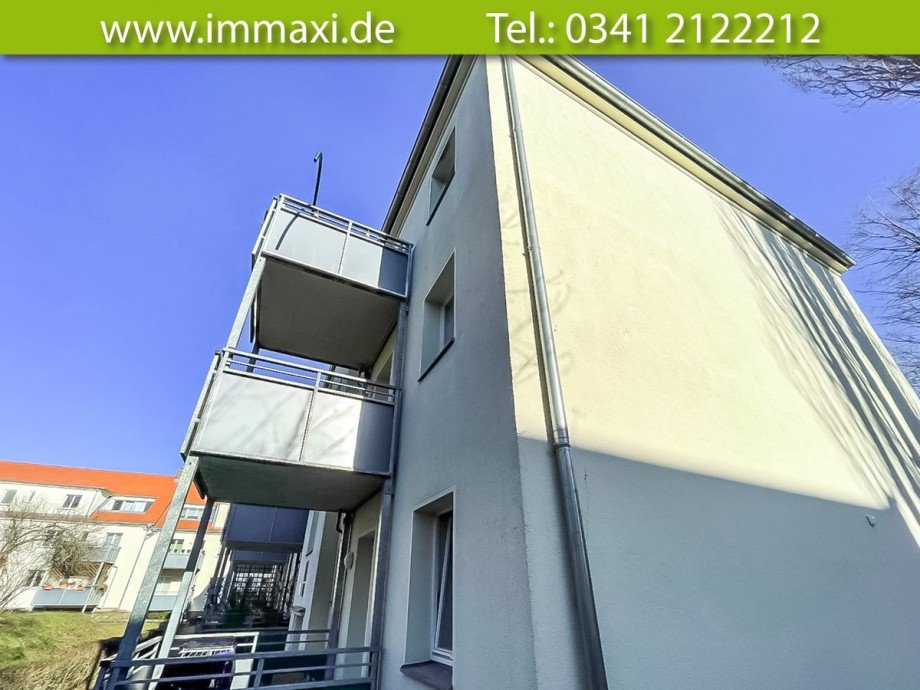 Hausansicht Etagenwohnung Leipzig