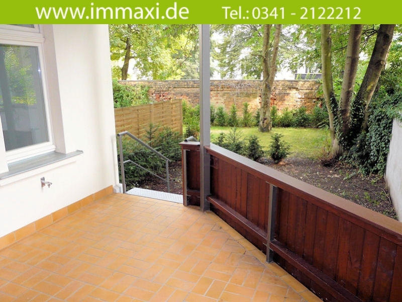 BalkonTerrasse Erdgeschosswohnung Leipzig