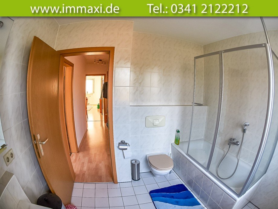 Badezimmer-(2) Etagenwohnung Leipzig