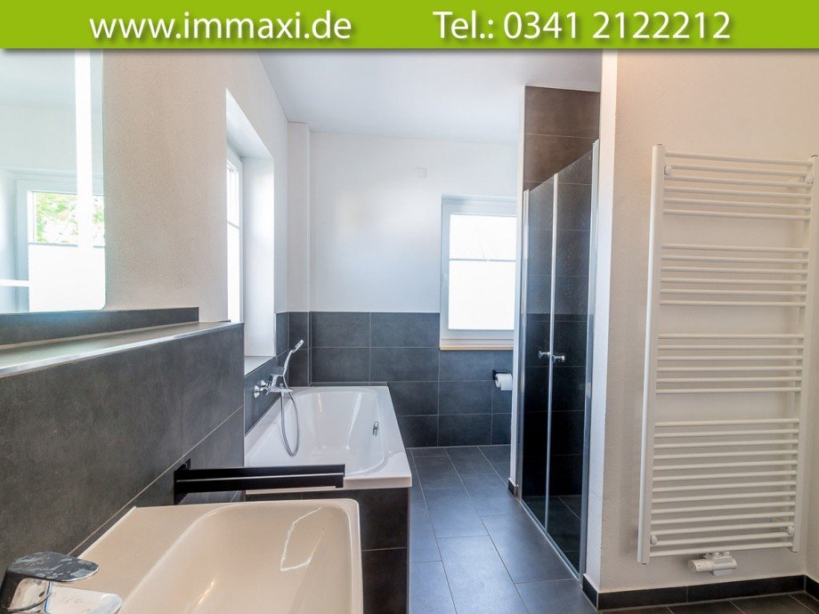 Badezimmer-Obergeschoss Einfamilienhaus Leipzig