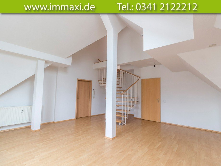 Wohnbereich-(2) Dachgeschosswohnung Markkleeberg