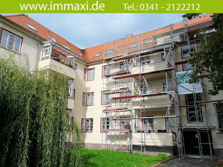 Hausansicht (4) Etagenwohnung Leipzig