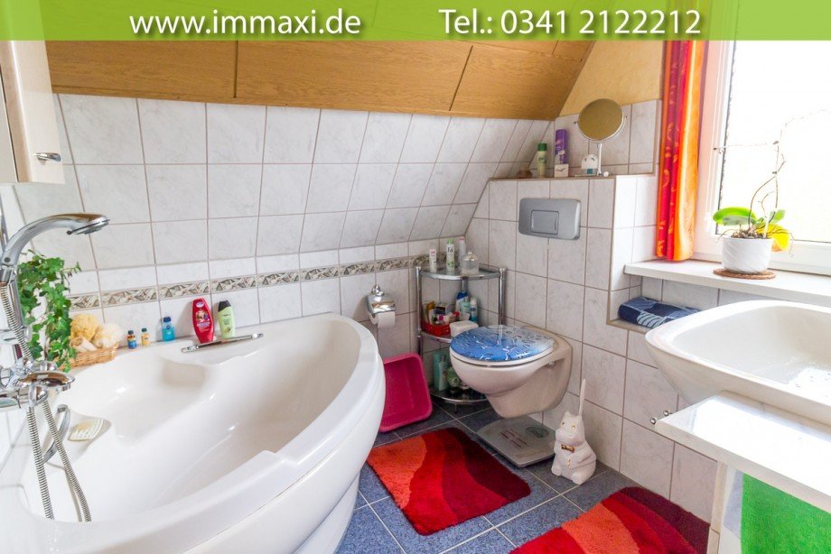 Badezimmer Doppelhaush�lfte Leipzig