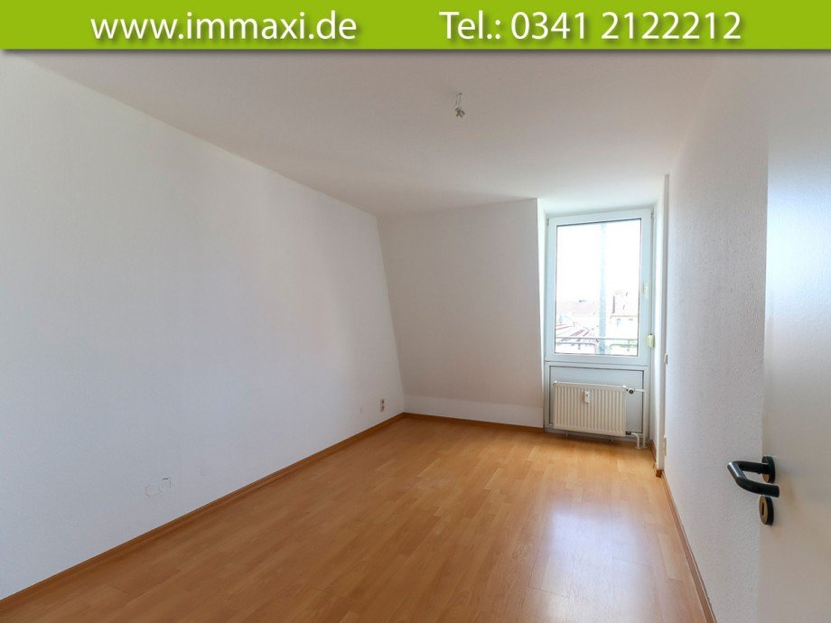 Schlafzimmer Dachgeschosswohnung Leipzig