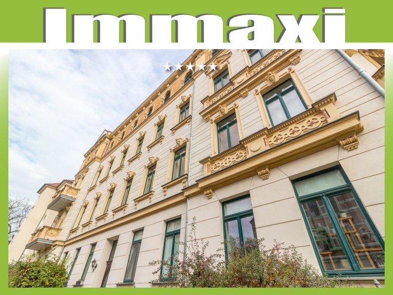 Hausansicht 3-Raum Wohnung Gohlis S�d Leipzig Etagenwohnung GOHLIS S�D + 3 RAUM WOHNUNG MIT 2 BALKONEN IN BESTLAGE