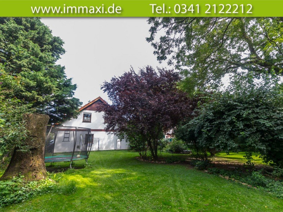 Hausansicht-Gartenseite Einfamilienhaus Krostitz