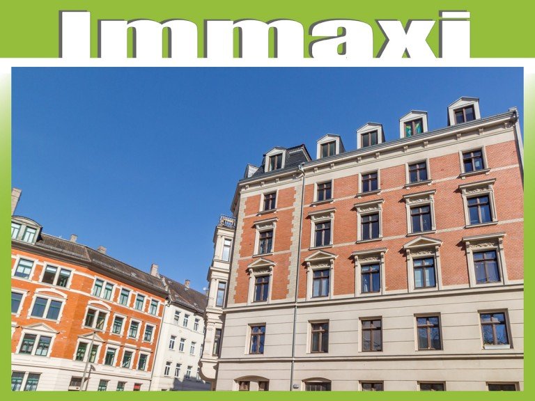 Hausansicht Eigentumswohnung zum Kauf in Leipzig Leipzig - Anger-Crottendorf Etagenwohnung ANGER CROTTENDORF + 2 RAUM EIGENTUMSWOHNUNG + VERMIETET