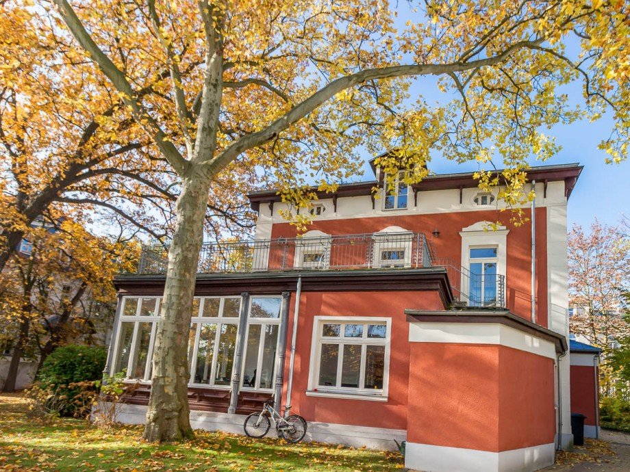 Hausansicht Dachgeschosswohnung Leipzig