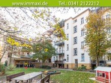 Innenhof ZENTRUM + 4,5 RAUM + BALKON + PARKETT + ALTBAUCHARME