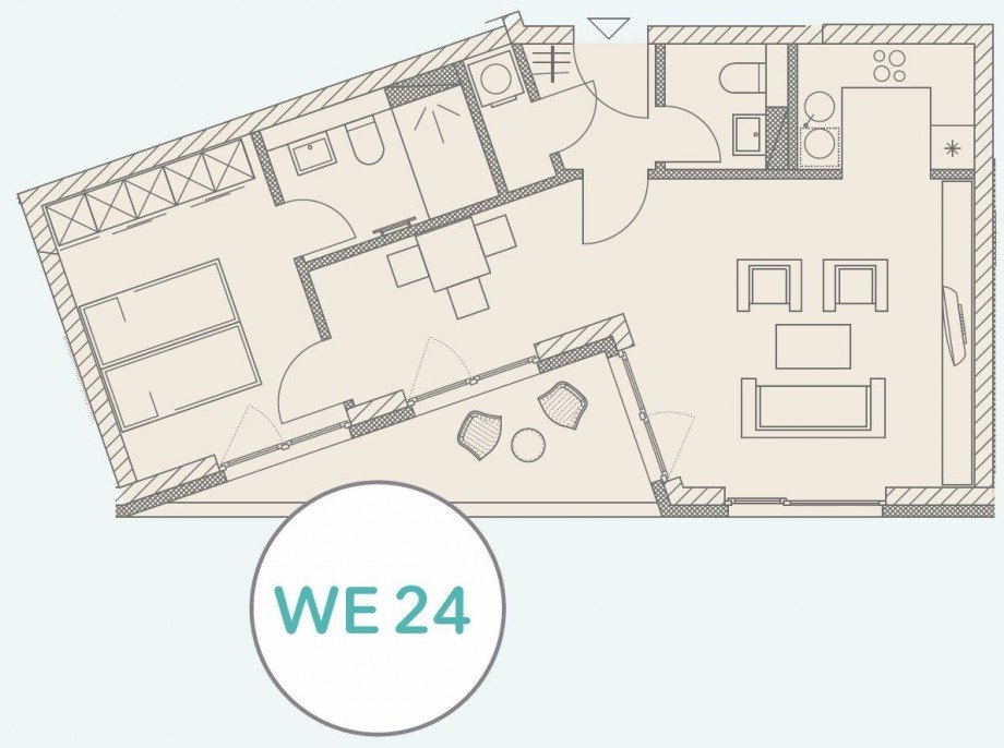 Grundriss Etagenwohnung Leipzig