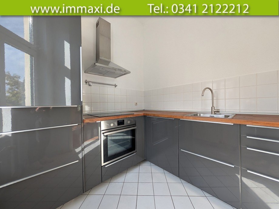 K�che-mit-Einbauk�che Etagenwohnung Leipzig