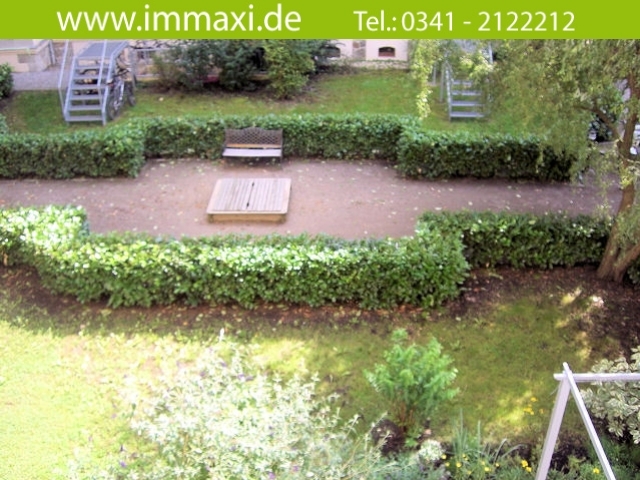 Innenhof Etagenwohnung Leipzig-Bachviertel