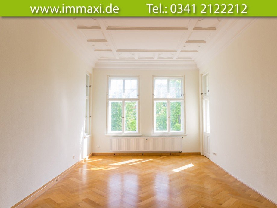 Wohnzimmer Etagenwohnung Leipzig