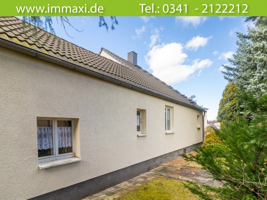 Einfamilienhaus-Seitenansicht-Leipzig-Portitz Einfamilienhaus Leipzig