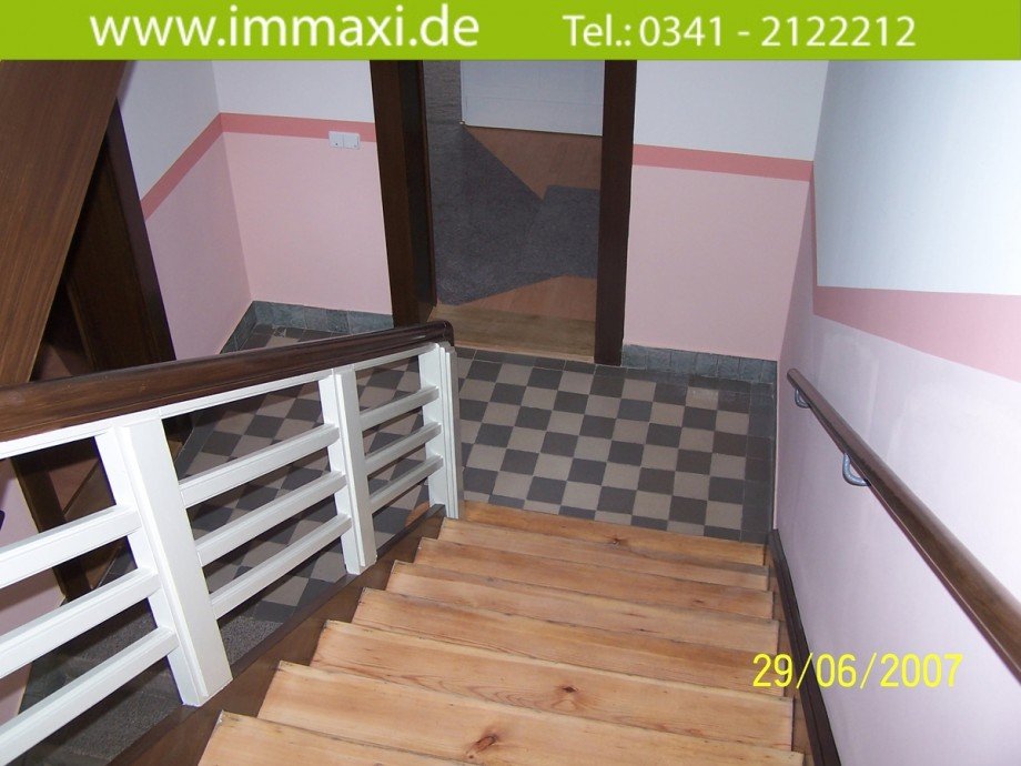 Treppenhaus Etagenwohnung Leipzig