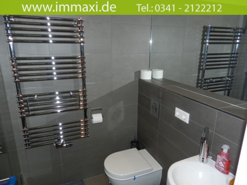 Badezimmer Erdgeschosswohnung Leipzig