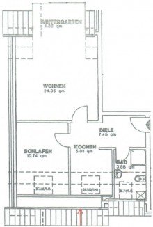 Grundriss ZWENKAU + 2 RAUM DACHGESCHOSS + EIGENNUTZER ODER FERIENWOHNUNG