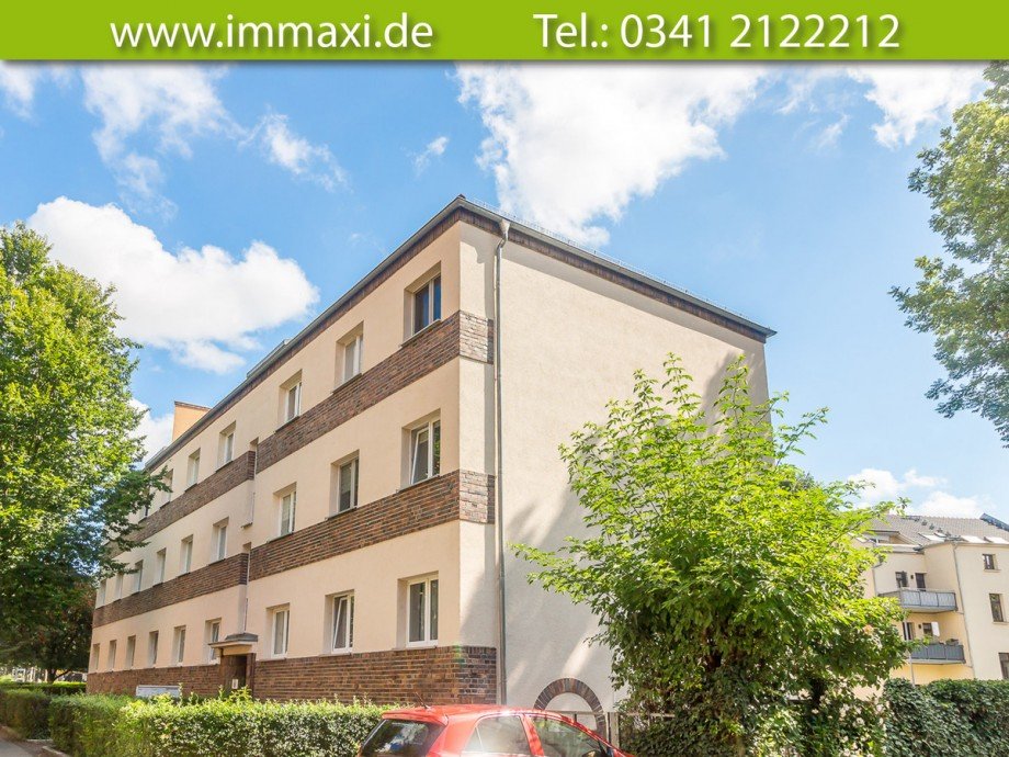 Hausansicht-Zuckmantel Erdgeschosswohnung Leipzig-Wahren