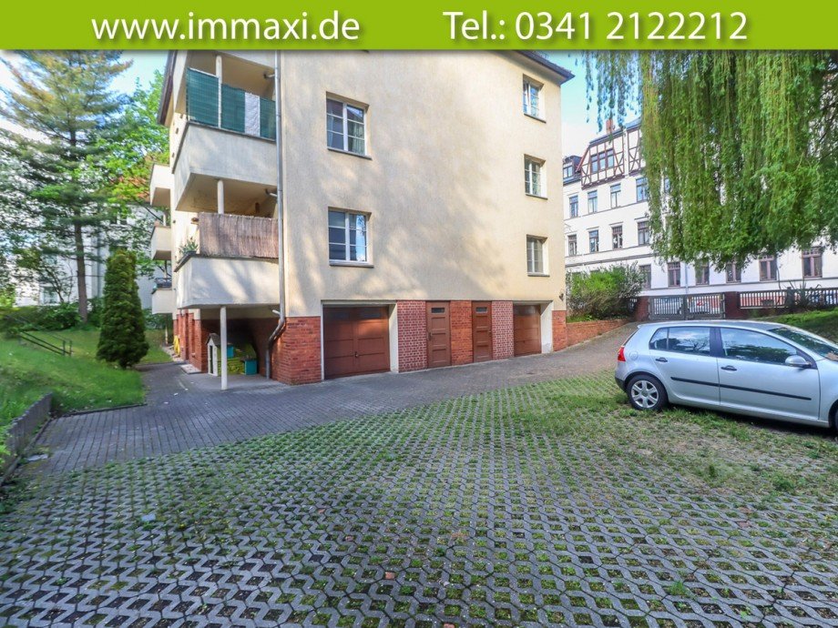 Stellpl�tze-und-Garagen-im-Haus Etagenwohnung Leipzig