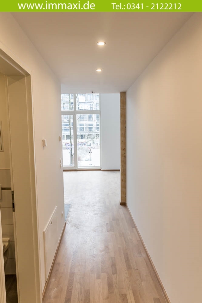 Flurbereich (bei Erstbezug) Etagenwohnung Leipzig