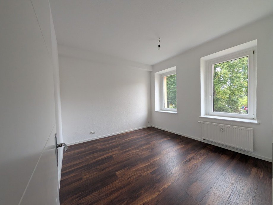 Wohnzimmer Erdgeschosswohnung Leipzig-Wahrern