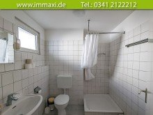 Tageslichtbad-mit-Dusche LEIPZIG PROBSTHEIDA + 1 RAUM WOHNUNG + STELLPLATZ + VERMIETET