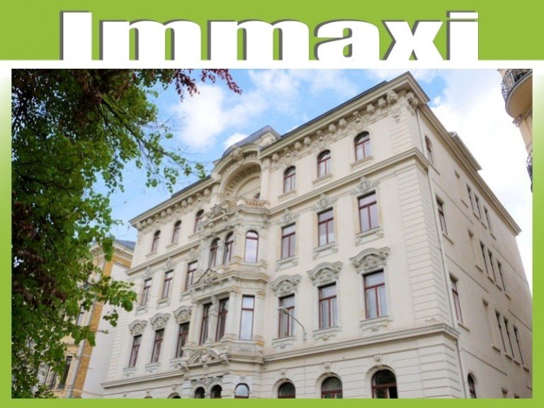 Aussenansicht (2) Leipzig Etagenwohnung MUSIKERVIERTEL + LUXUS + 5 ZIMMER + PARKETT + BALKON + HOCHWERTIG