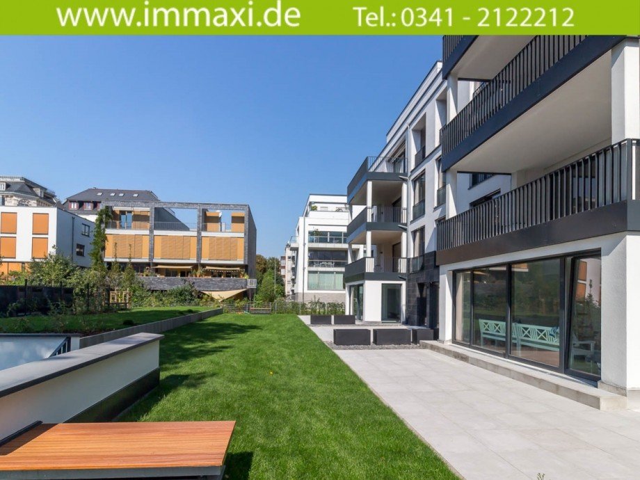 Gartenbereich Ferdinand Rhode Stra�e 26 (1) Etagenwohnung Leipzig