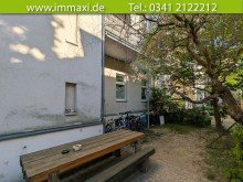 Hinterhof-Haus-R�ckseite CONNEWITZ + 3-RAUM WOHNUNG HOCHPARTERRE + VERMIETET