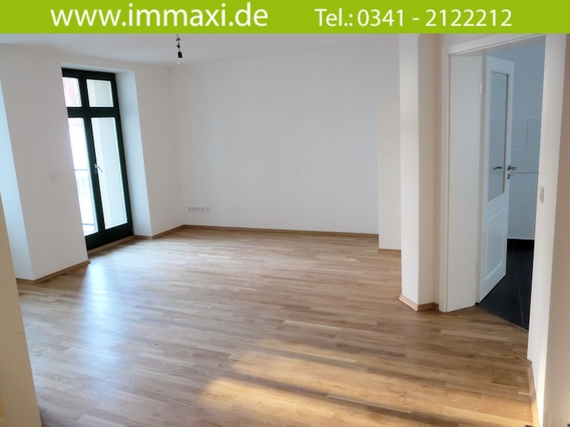 Wohnzimmer Etagenwohnung Leipzig