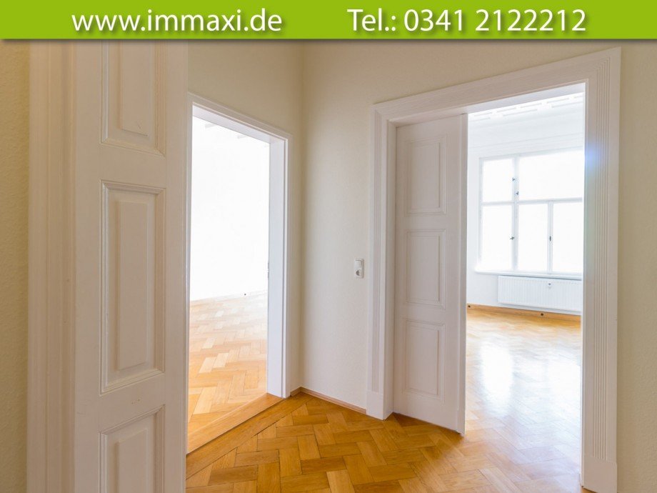 Diele-2 Etagenwohnung Leipzig