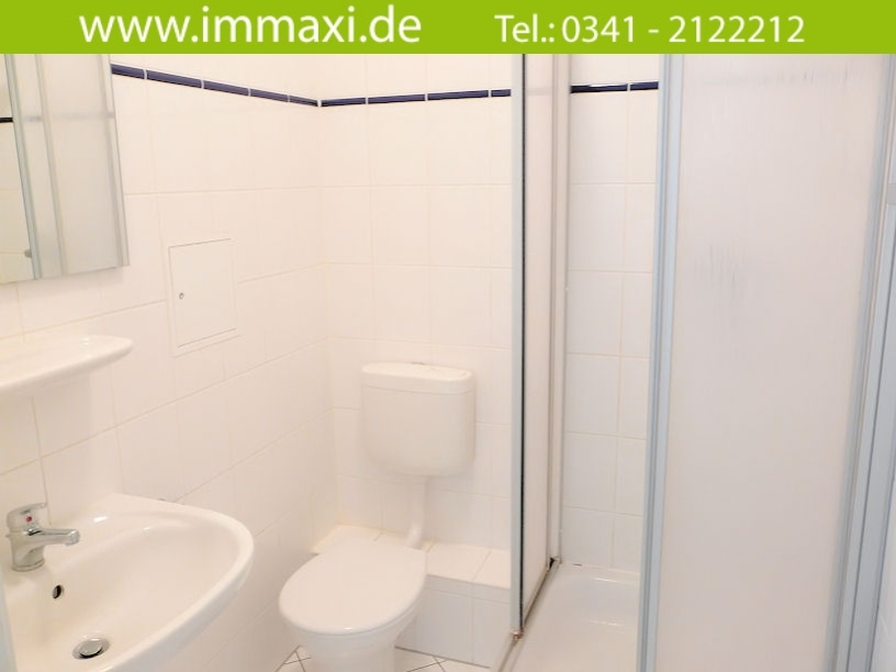 Bad mit Dusche Etagenwohnung Leipzig