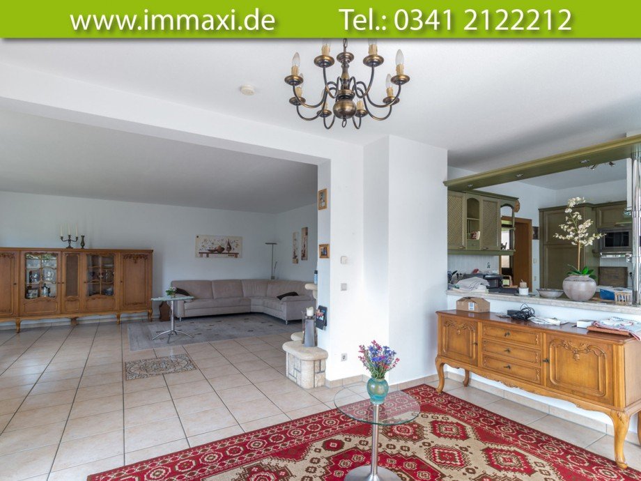 EG-Wohnbereich-und-K�che Einfamilienhaus Wei�enfels