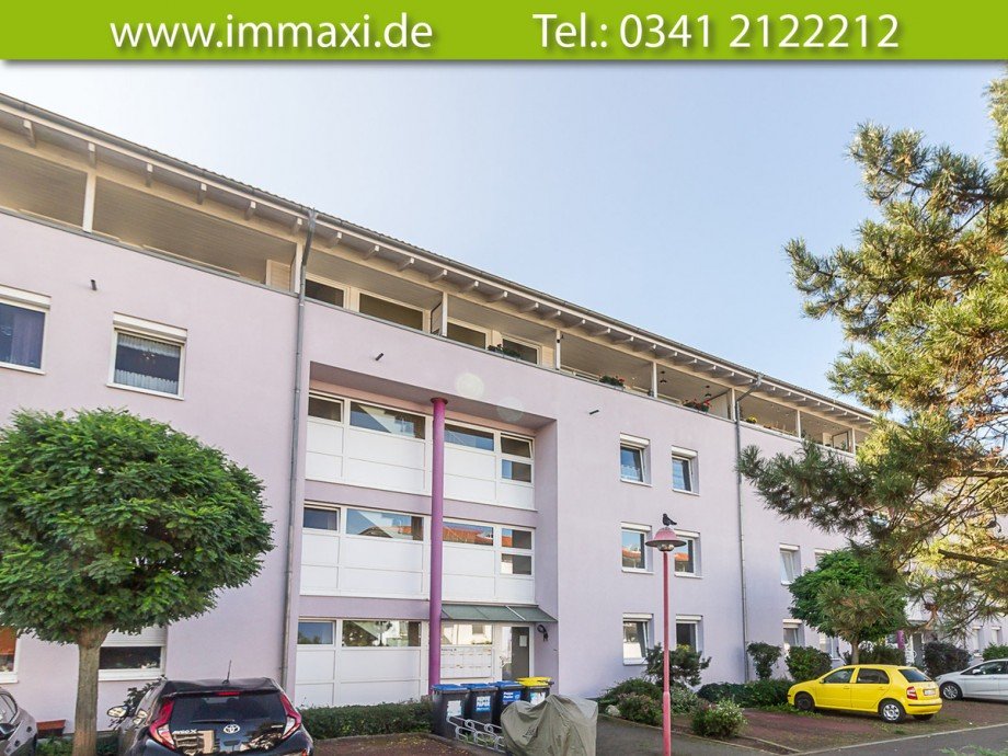 Hausansicht-M�llerring-36-Vorderseite Maisonettewohnung Leipzig