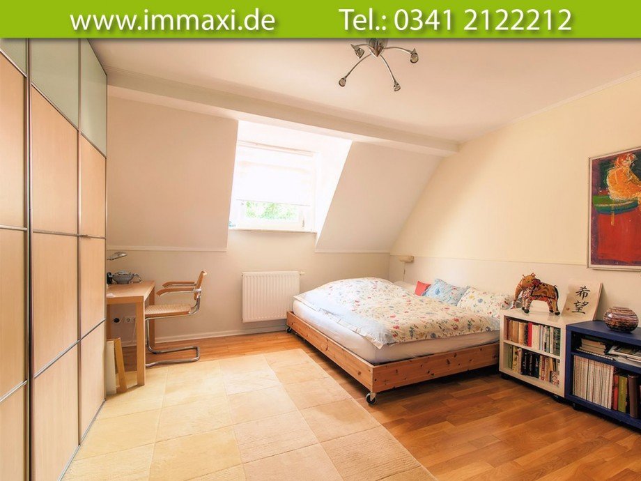Gro�es_Schlafzimmer Reihenhaus Kitzscher